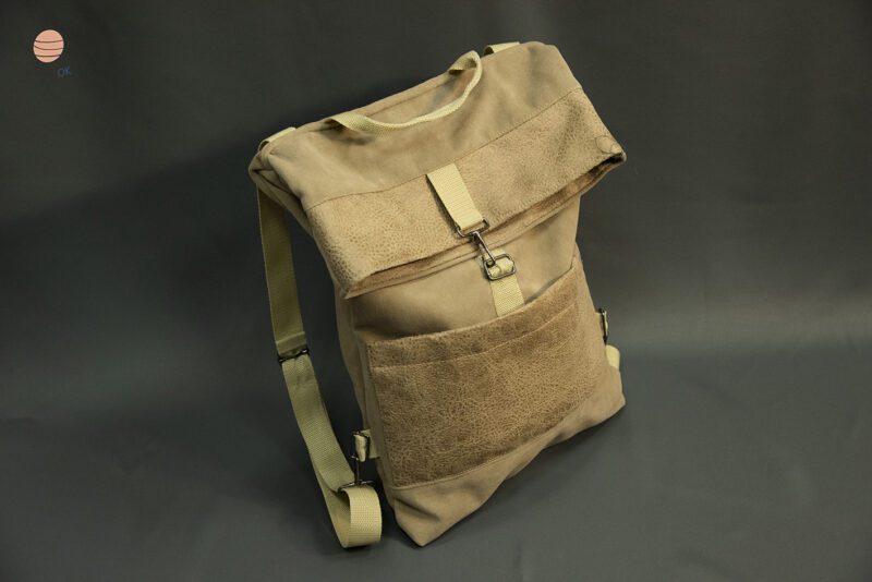 Рюкзак бежевый (2)
